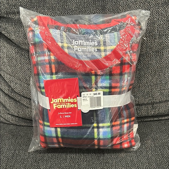 Kohl's Men's Plaid 2-Piece Sleep Set - L - Picture 2 of 3